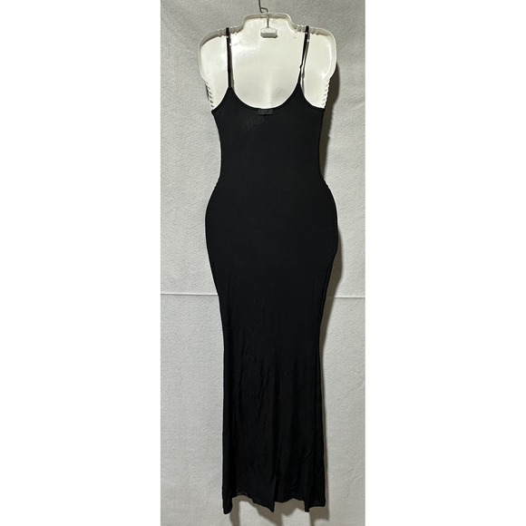 Skims Soft Lounge Onyx Slip Dress size Medium adjustable straps - Picture 12 of 15